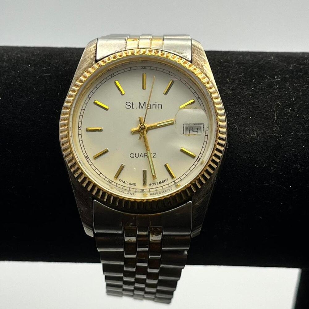 Silver gold watch - Picture 3 of 3